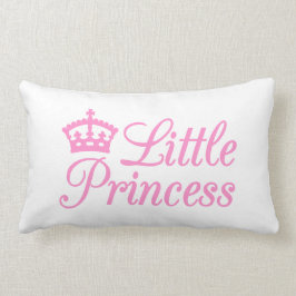 Cojín Lumbar Soporte a la pequeña princesa del diseño, con la