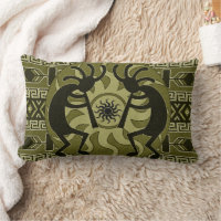 Southwestern Design Tribal Sun Kokopelli