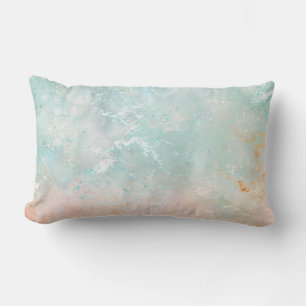 Cojín Lumbar Splash Ink Watercolor Fondo, color pastel