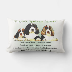 Cojín Lumbar Springer Spaniel Puppies