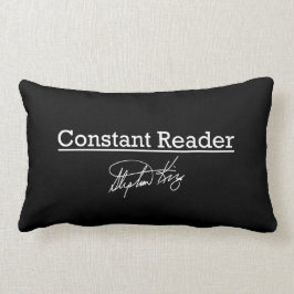 Cojín Lumbar Stephen King, lector constante