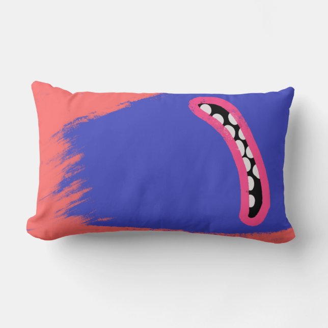 Cojín Lumbar Sticky Red Monster (Anverso)