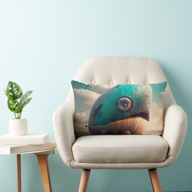 Cojín Lumbar Strange Whale (Silla)