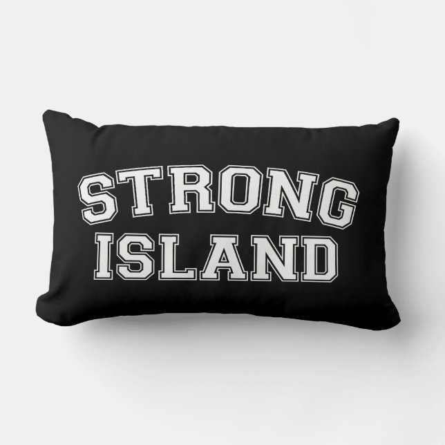 Cojín Lumbar Strong Island, NYC, EE.UU. (Anverso)