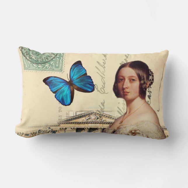 Cojín Lumbar Su Majestad, Reina Victoria (Anverso)