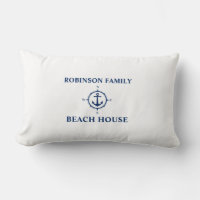 Su nombre Beach House Compass Anchor White