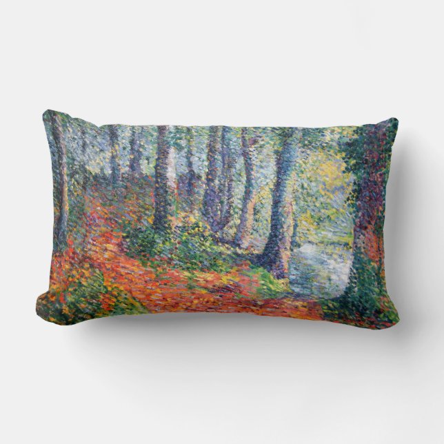 Cojín Lumbar Subcrecimiento forestal (por Léo Gausson) (Anverso)