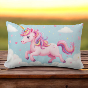 Cojín Lumbar Sueño celeste Unicornio