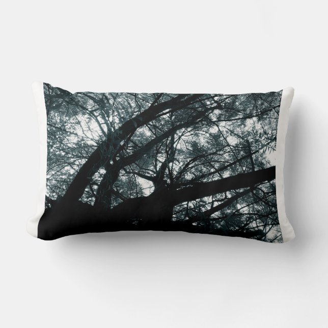 Cojín Lumbar sueños del sauce del dragón (Anverso)