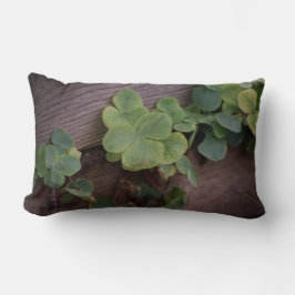 Cojín Lumbar ¿Suertudo o determinado? Día de San Patrón Shamroc