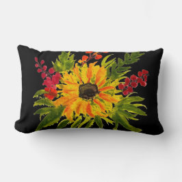 Cojín Lumbar Sunflowers Cute Moderno Bonito