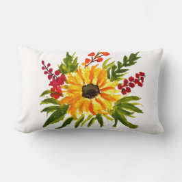 Cojín Lumbar Sunflowers Cute Moderno Bonito