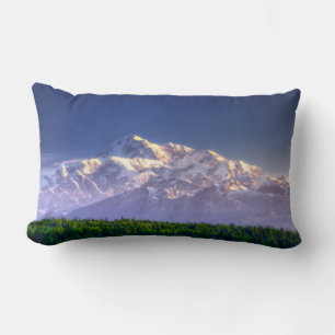 Cojín Lumbar Sunrise Kisses Mt. McKinley   Alaska