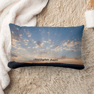 Cojín Lumbar Sunset Sky personalizado