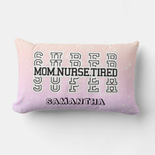 Cojín Lumbar Supermamá, superenfermera, supercansada