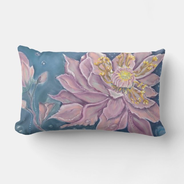 Cojín Lumbar Supernatural Flower (Anverso)