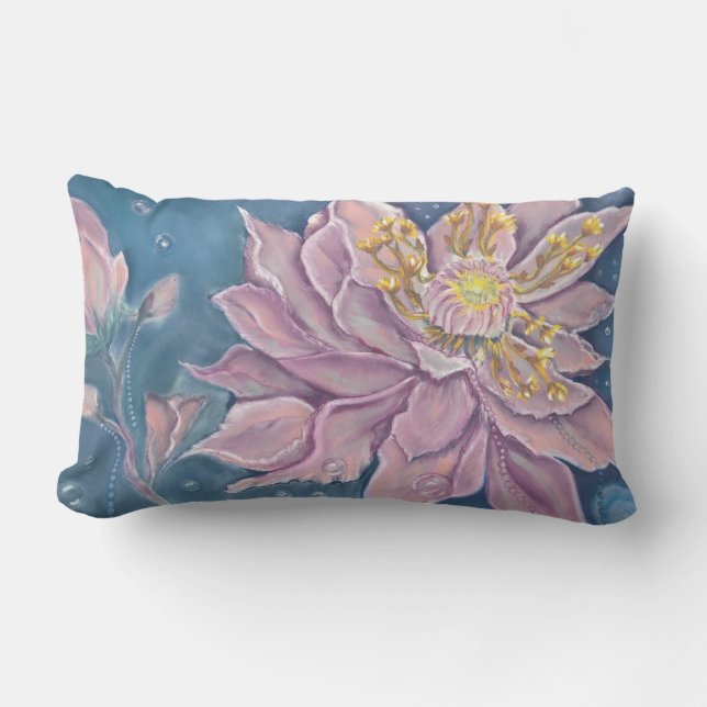 Cojín Lumbar Supernatural Flower (Anverso)
