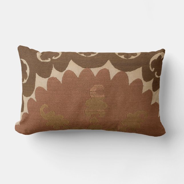 Cojín Lumbar Suzani Gulkurpa Accent Pillow (Anverso)