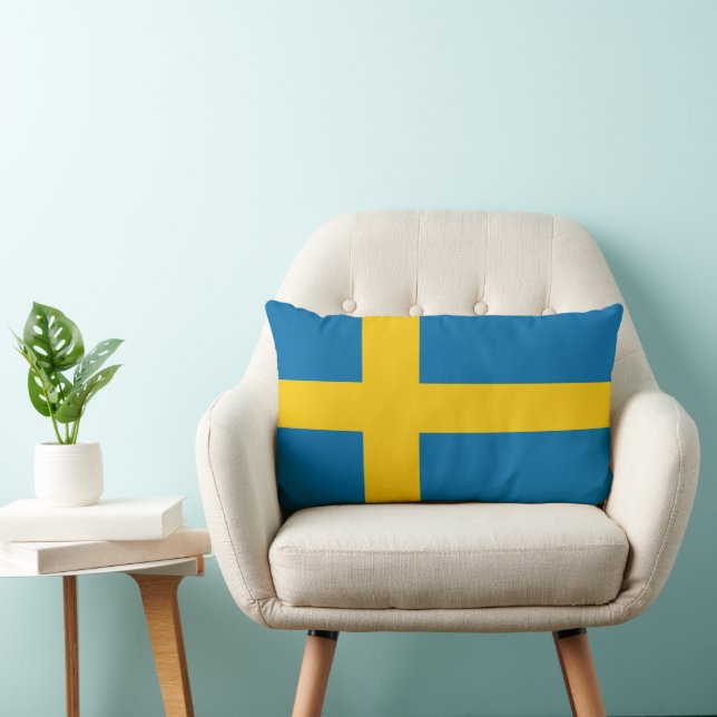Cojín Lumbar Swedish Flag (Silla)
