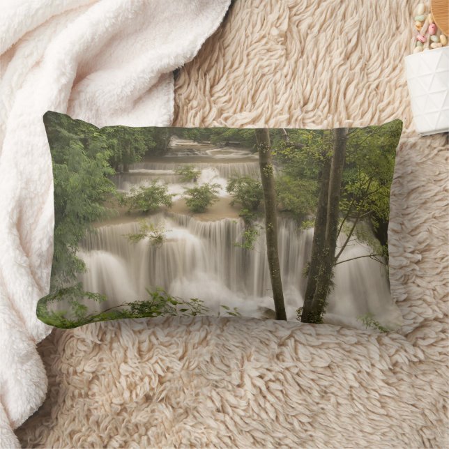 Cojín Lumbar Tailandia, cascada de Huai Mae Khamin (Manta)