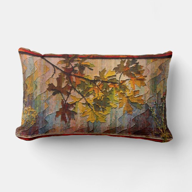 Cojín Lumbar Tapicería 1997 de la naturaleza (Anverso)