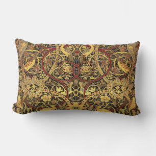 Cojín Lumbar Tapiz Falso William Morris Bullerswood