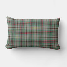 Tartan escocés gris y verde del Clan Craig