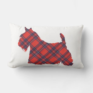 Cojín Lumbar Tartan Stewart Terrier Escocés