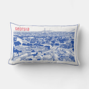 Cojín Lumbar Tbilisi Georgia Cityscape Street Architecture