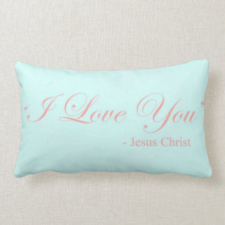 Cojín Lumbar Te amo - Jesucristo