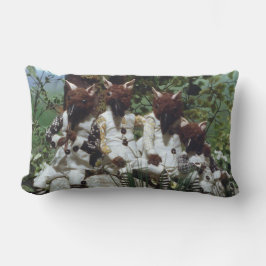 Cojín Lumbar Té de sangre y rojizo de cuerda