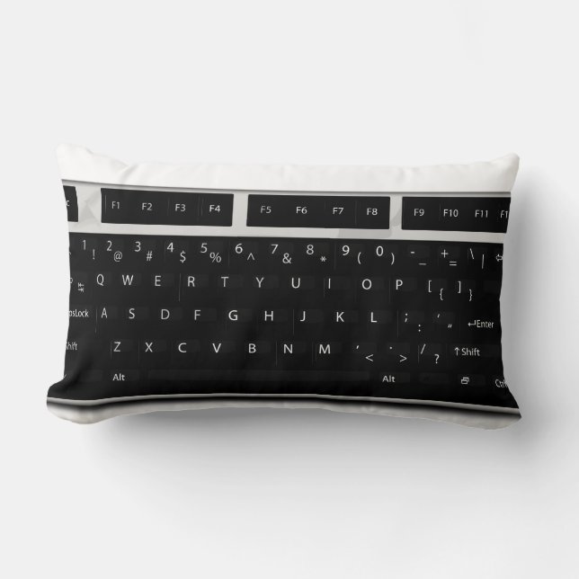 Cojín Lumbar Teclado de computadora personal (Anverso)