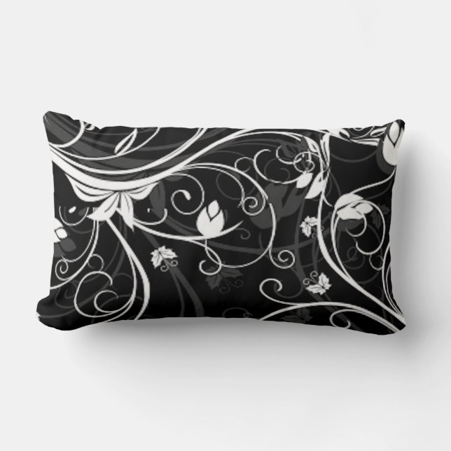 Cojín Lumbar Tejido de coordenadas de Belle del Sur (Anverso)