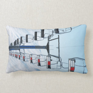 Cojín Lumbar Telesillas del parque del esquí