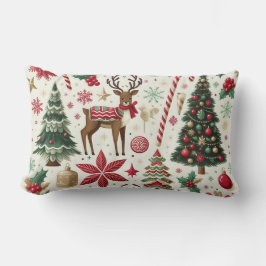 Cojín Lumbar Tema de navidades