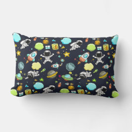 Cojín Lumbar Tema del espacio ultraterrestre en Guay - Astronau
