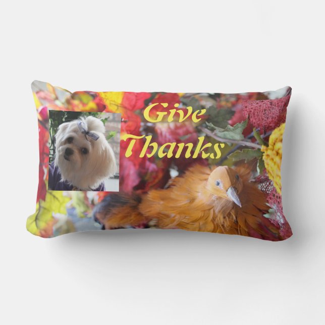 Cojín Lumbar Temporadas maltesas abandonan el diseño (Anverso)