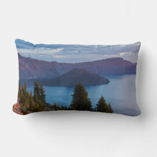Cojín Lumbar Temprano en la mañana, Crater Lake