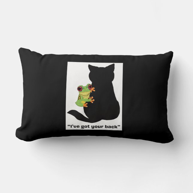 Cojín Lumbar Tengo tu espalda (Anverso)