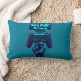 Cojín Lumbar ¿Terminó el juego? ¡Inténtalo de nuevo! Pillow del