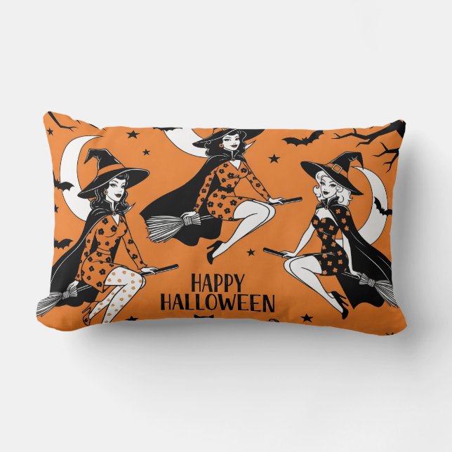 Cojín Lumbar Testigos de anclaje retro (Anverso)