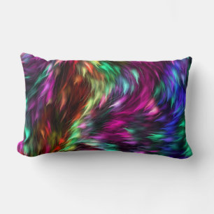 Cojín Lumbar Textura De Tela Abstracta Para El Diseño Prismátic