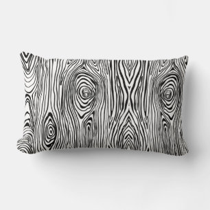 Cojín Lumbar Textura de veta de madera