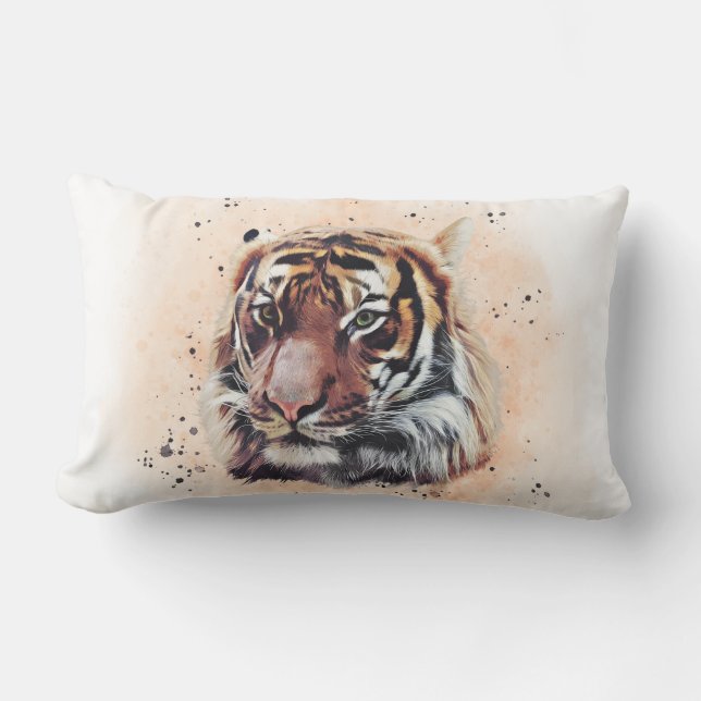 Cojín Lumbar The Tiger (Anverso)