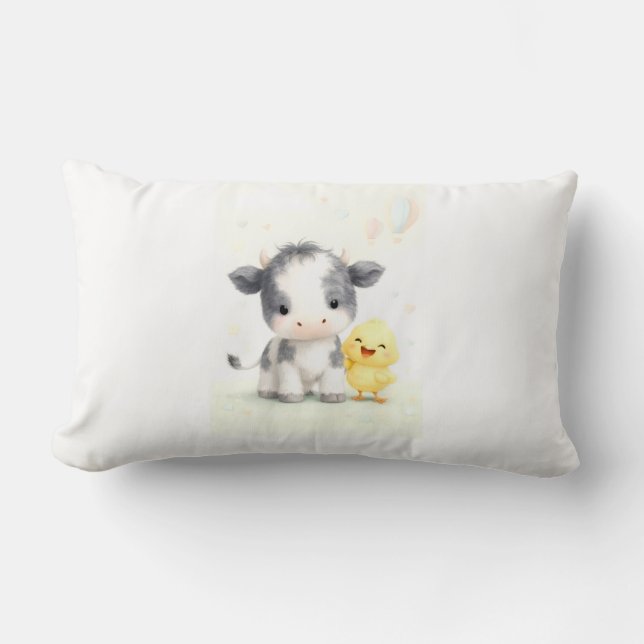 Cojín Lumbar Throw Pillow (Anverso)