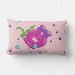 Cojín Lumbar Tiempos dormidos Niña Kawaii Octopus