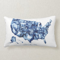 Tierra que amo - Mapa de Estados Unidos