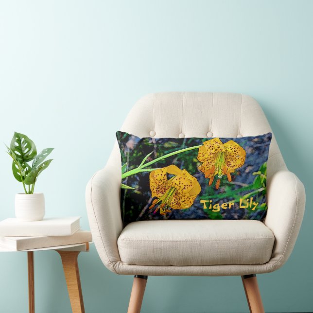 Cojín Lumbar Tiger Lily (Silla)