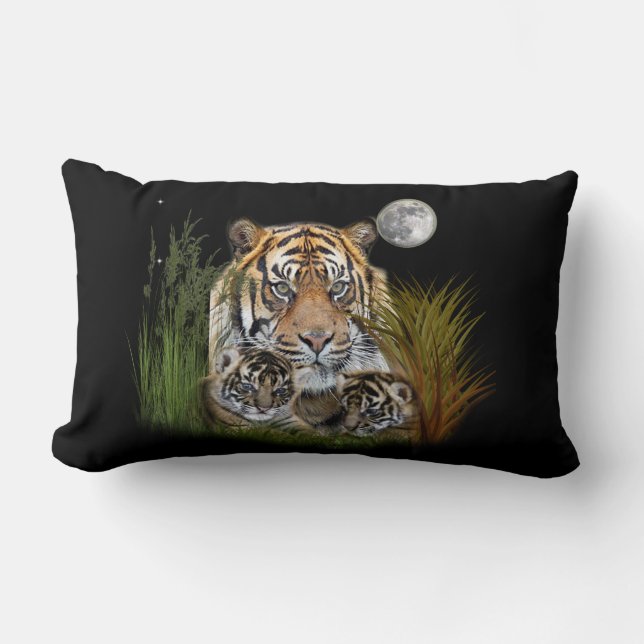 Cojín Lumbar Tigre (Anverso)