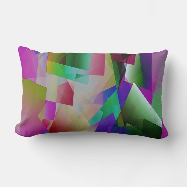 Cojín Lumbar Timez psicodélico... (Anverso)